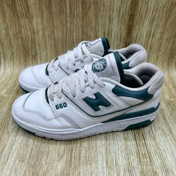 New Balance 550 Women's 8.5 Reflection New Spruce Green Retro Sneakers BBW550BI - Picture 3 of 10